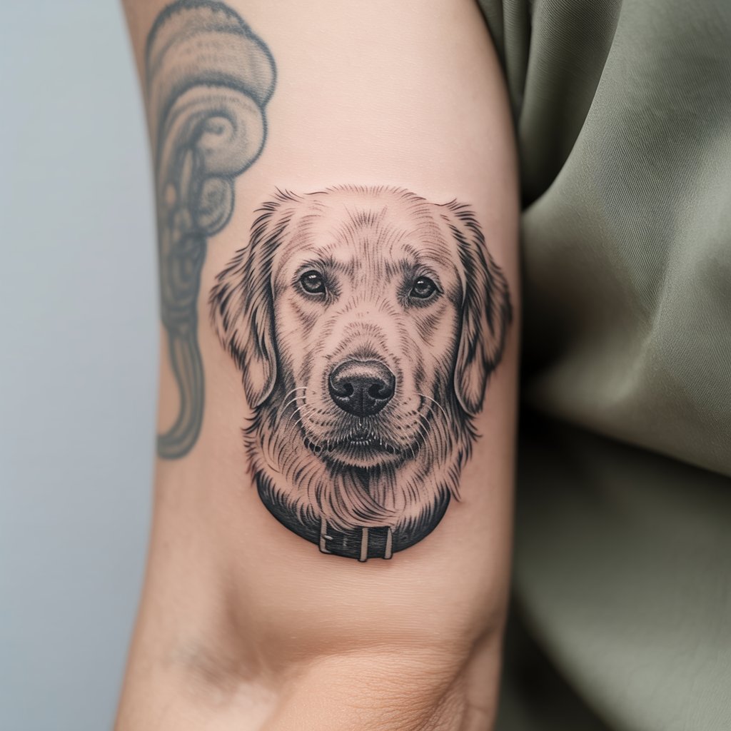 Dog Tattoo Idea