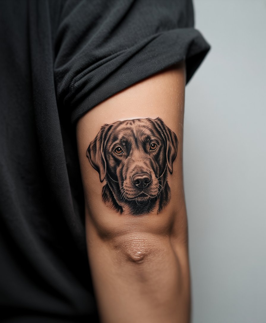 Dog Tattoo Idea
