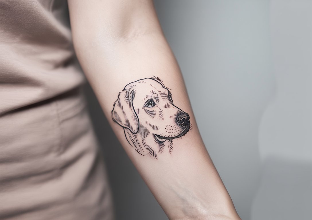 Dog Tattoo Idea