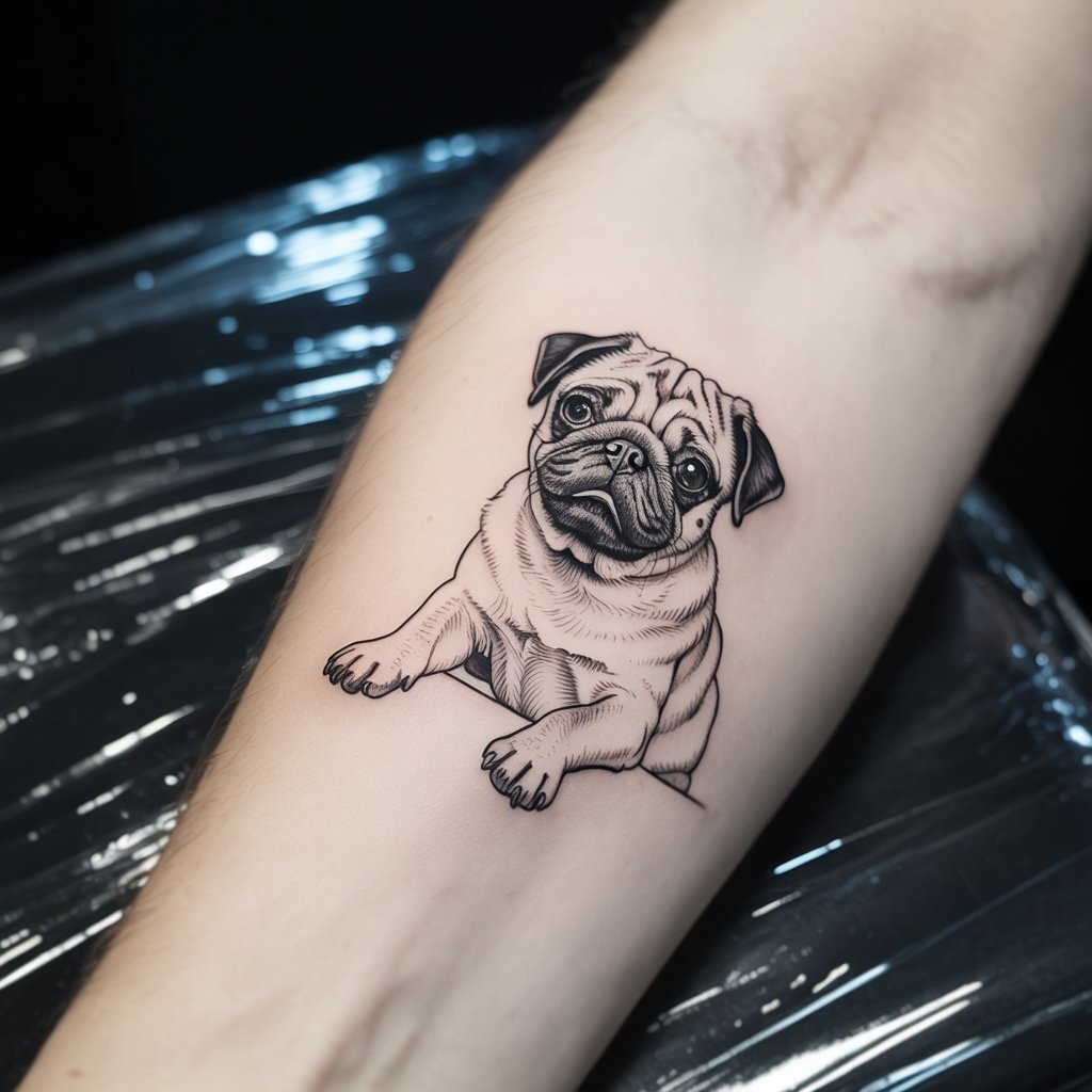Pug Tattoo